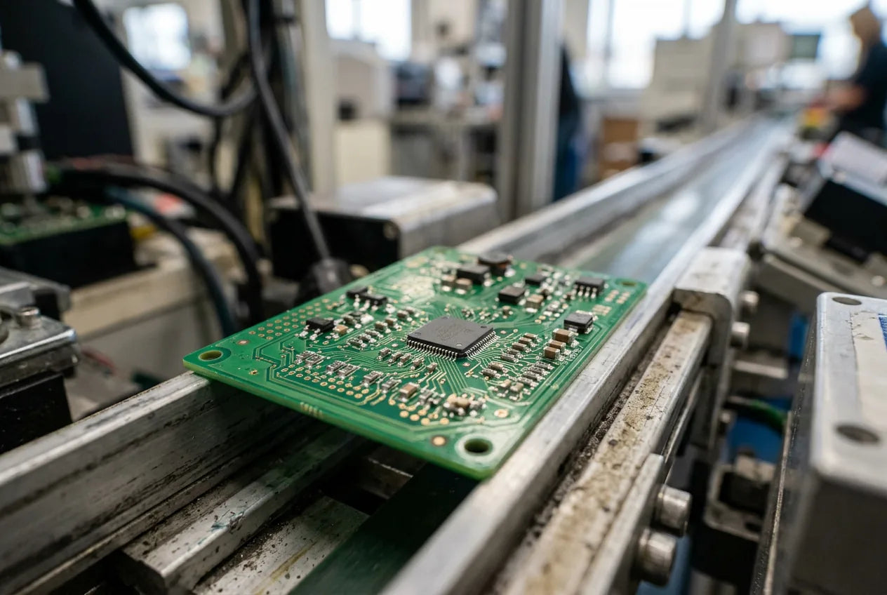 Control board and electronics production reference