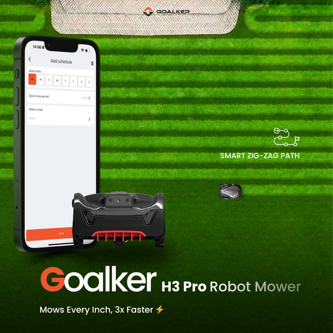 29 $ Anzahlung für Goalker H3 Pro Mähroboter